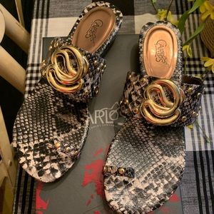 Carlos By Carlos Santana Sandals! Never worn!!